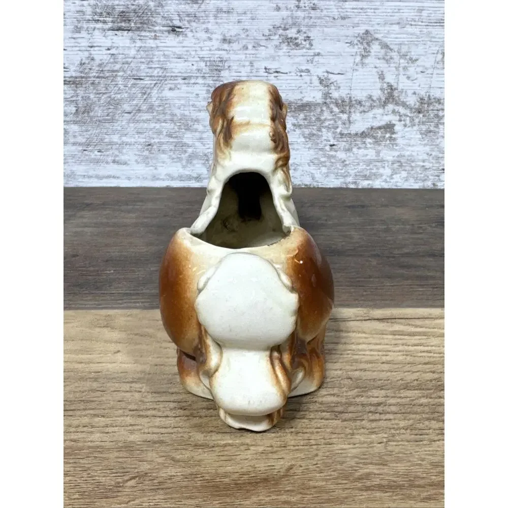 Vtg Ceramic Kneeling Horse Planter Shawnee Pottery MCM